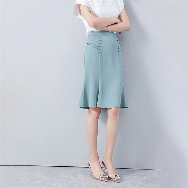 Women's Solid Short Skirt